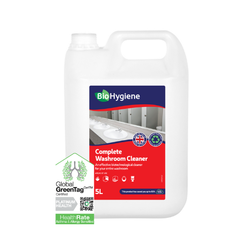BioHygiene Complete Washroom Cleaner 5L Concentrate | Biotech Washroom Solution