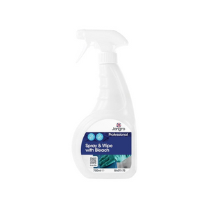Jangro Spray & Wipe with Bleach 750ml - Bactericidal Cleaner | BA011-75