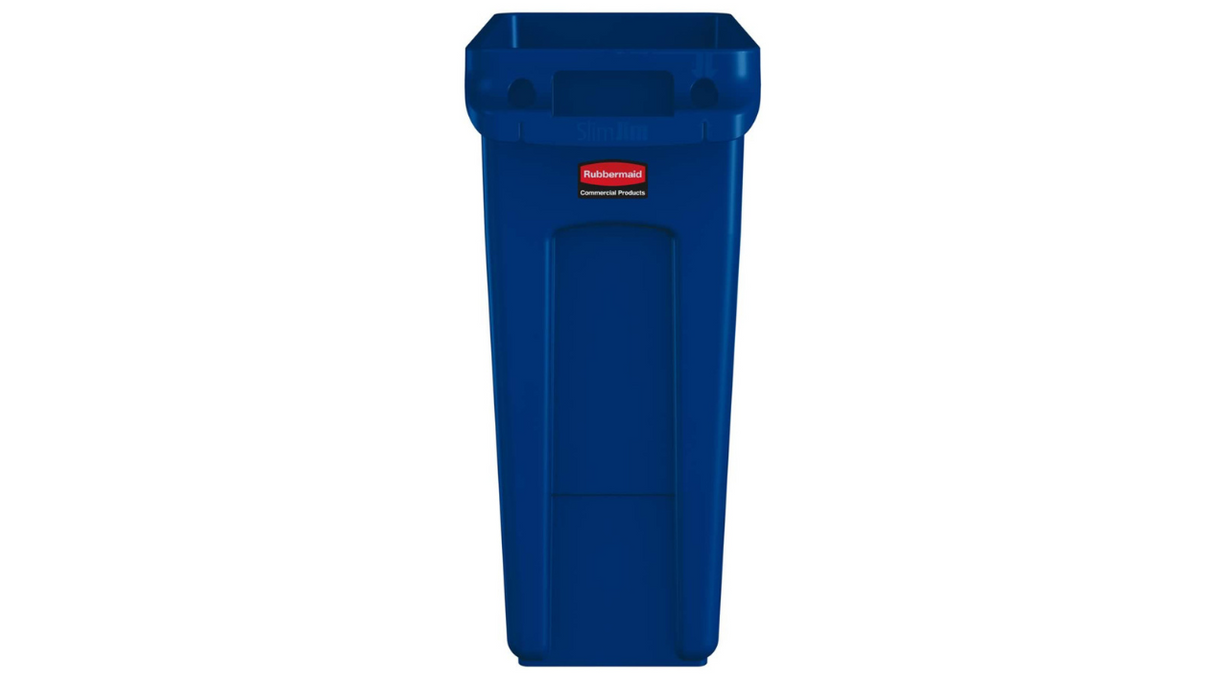 Slim Jim Blue Recycling Bin 87L - CB310-B / FG354007 | Durable Container for Mixed Recyclables