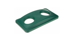 Slim Jim Bottle Lid - Green CB312-G FG269288GRN | Recycling Bin Top for Bottles & Cans