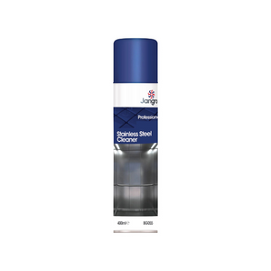 Jangro Stainless Steel Cleaner & Polish 400ml - BG055 | Professional Shine