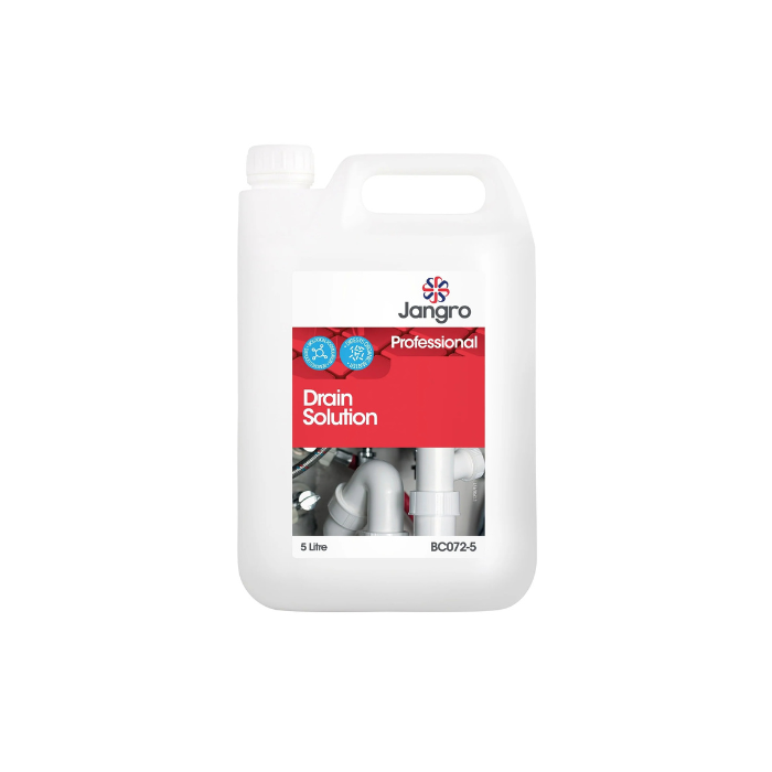 Jangro Professional Drain Solution 5L – BC072-5 | Powerful Drain Unblocker