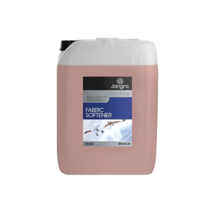 Jangro Premium Fabric Softener 20L - BP230-20 | Quick Dry & Easy Iron Conditioner