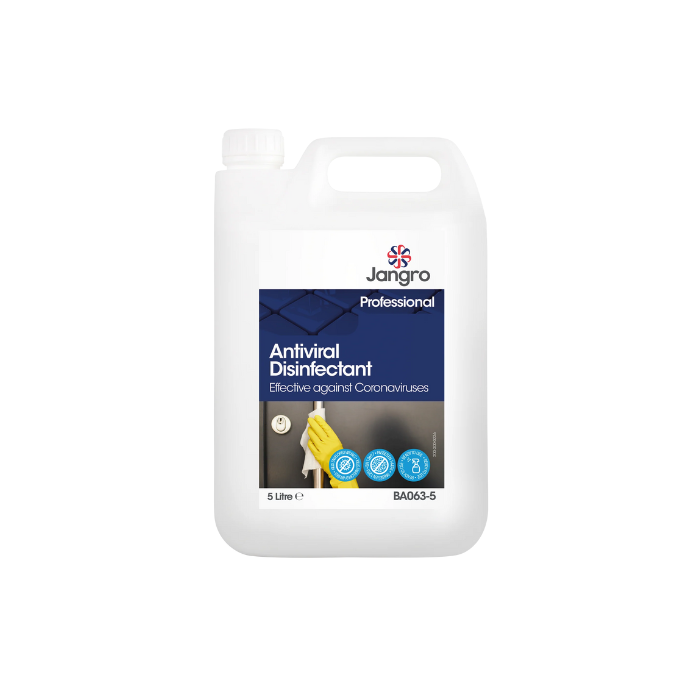 Jangro Antiviral Disinfectant 5L - Ready to Use | Kills 99.99% of Germs | BA063-5