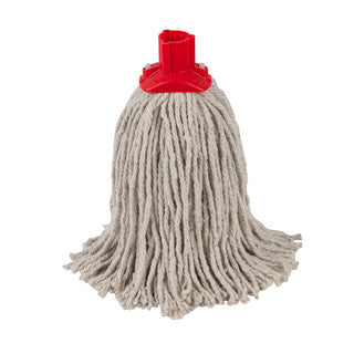 Exel 200g PY Mop Red HA014-R – mop head with a red plastic connector.