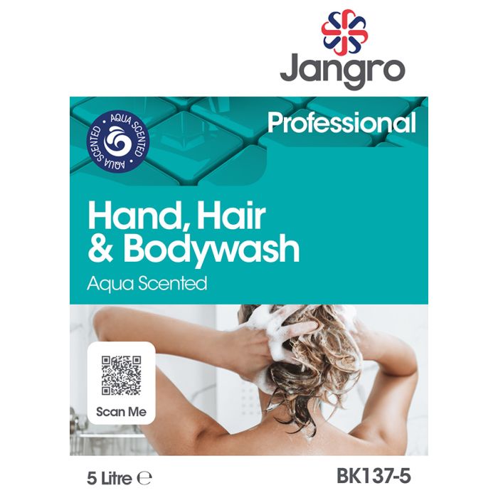 Jangro Hand, Hair & Bodywash 5L - BK137-5 | All-in-One Washroom & Shower Soap
