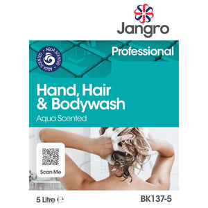 Jangro Hand, Hair & Bodywash 5L - BK137-5 | All-in-One Washroom & Shower Soap
