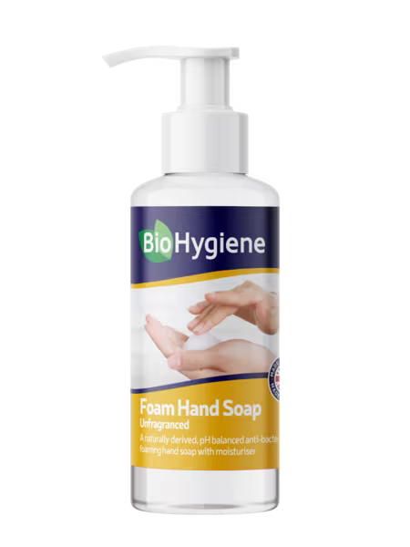 BioHygiene Unfragranced Foaming Hand Soap 500ml | Gentle, Eco-Friendly Hand Wash