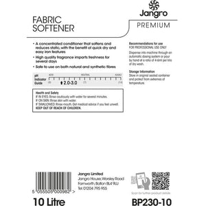 Premium Fabric Softener 10L | BP230-10 | FP-JAN-FABRIC-010 | Long-Lasting Freshness & Softness