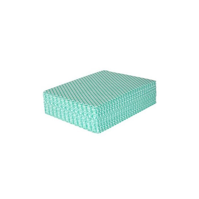 Jangro Lightweight Wipe Green x 50 CG001-G