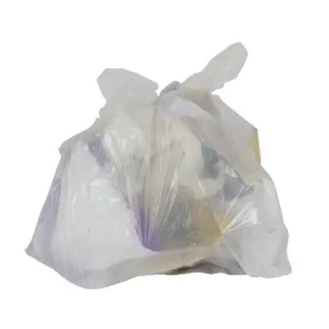 Jangro White Square Bin Liner Heavy Duty 15x24x24 500's  CM011 - AML/J - YESESQA4A315