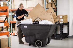 Rubbermaid Tilt Truck 600L Heavy Duty - FG101100BLA | High‑Capacity Industrial Tilt Truck