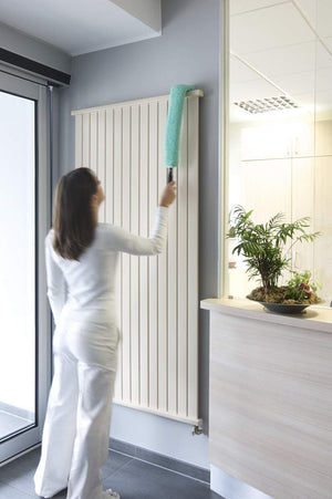 Quick Connect Flexi Dustwand with Microfibre - FGQ85000 | Green Handle for Professional Dusting