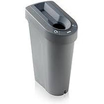 UBin Grey Recycling Bin CB380 | 70L Eco Waste Bin with Lid | Sustainable & Durable