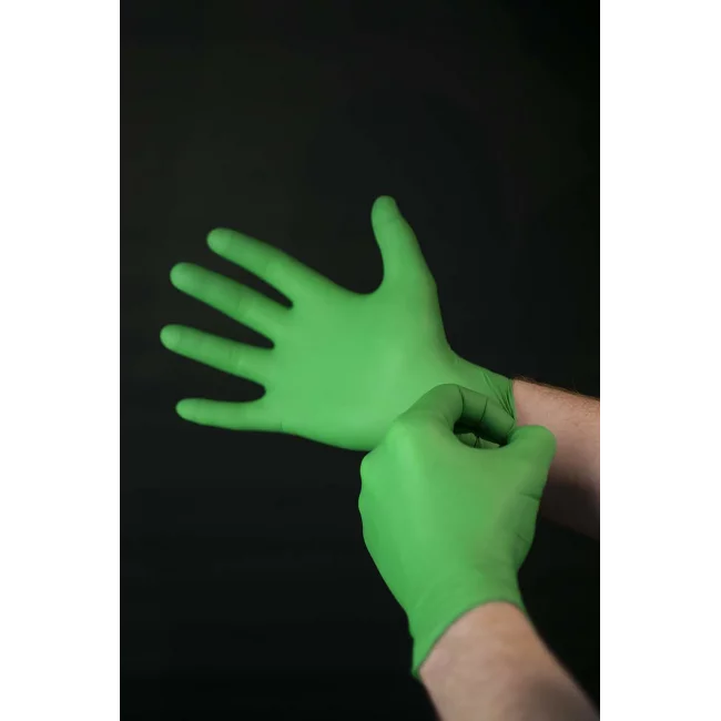 Traffi TD04 Large Sustain Tri Polymer Disposable Glove 100