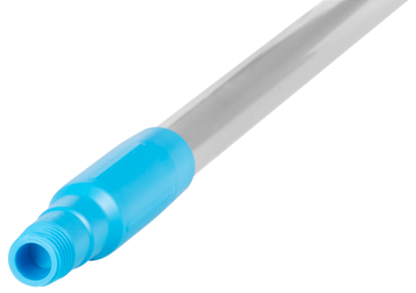 29593 Vikan Aluminum Handle BLUE, Ø25 mm thread, 1460 mm